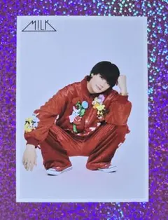 M!LK 佐野勇斗 生写真 63杯目　SMILE POP! FC限定