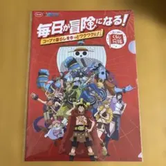 ワンピースクリアファイル チョッパー　co-opワンピースコラボ