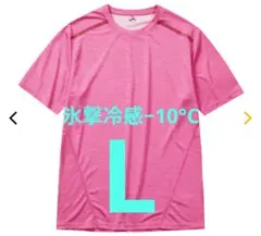 新品ワークマン 氷撃冷感-10℃半袖Tシャツ　 サクラ杢　Lサイズのサムネイル