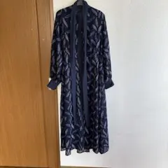 ロングシャツワンピース　ラグナムーン