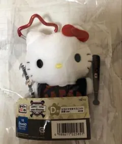 タイトーくじ　サンリオ＆侍ジャパン　D賞　ハローキティ　応援