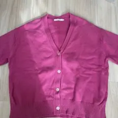 AMERICAN HOLIC ピンク カーディガン M