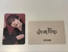 We on Fire サノク ＆TEAM NICHOLAS 韓国 トレカ We on Fire サノク ＆TEAM NICHOLAS 韓国 トレカ - メルカリ