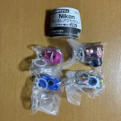 Nikon めじるしアクセサリー　ガチャ　4種
