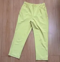 P2 ピーツー 有木 ARIKI アリキ クロップドパンツ Mサイズ イエローのサムネイル