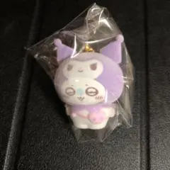 ちいかわ サンリオ シークレットフロッキーマスコットチャーム コラボ モモンガ