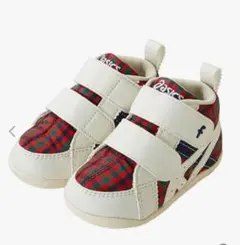 ファミリアasics ベビースニーカー アシックス コラボ 赤 13