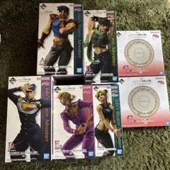 一番くじ　ジョジョの奇妙な冒険 A.B.D.E.F.G賞セット　フィギュア5体