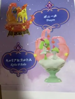 ポケモン リーメント 夢見る月夜の星散歩 キルリア・ラルトス フィギュア