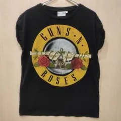 公式　GUNS N' ROSES　ガンズプリントTシャツ 袖無し