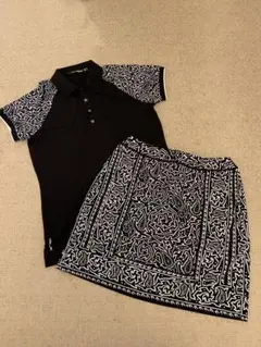 polo golf RLX ラルフローレンペイズリー柄半袖ポロシャツスカートxs