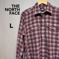 THE NORTH FACE ベージュボタンシャツ - メルカリ
