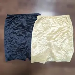 ★廃盤★アウターを綺麗に着る極薄スカート付きパンツ