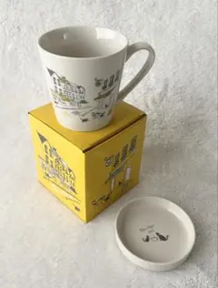 【新品・未使用】KALDI カルディ 猫の日2021 マグカップ&小皿