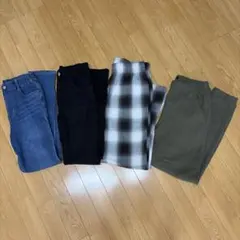値下げ キッズ メンズファッション ズボン4本セット 160-170cmのサムネイル