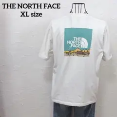 THE NORTH FACE Tシャツ 白 XL バックプリント 汚れ有
