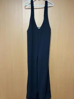 GU 黒 サロペット Lサイズ