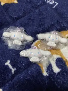 サンリオキャラクターズ ふわわフロッキーマスコット シナモロール 3点セット