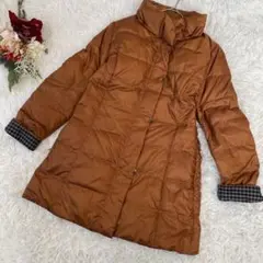 美品【クリスチャン　オジャール】ダウンジャケット(7)グースダウン軽量　多収納