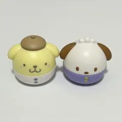 sanrio サンリオ ポムポムプリン ポチャッコ ゆらゆらフィギュア