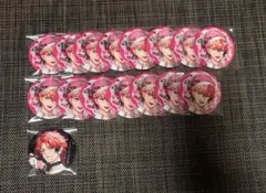 にじさんじ ぎゃうるふ ランダム缶バッジ 赤城ウェン 16点セット