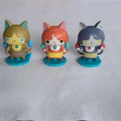 妖怪ウォッチフィギュア3点