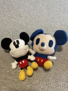 ミッキーマウス ぬいぐるみ 2体セット