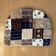 ポケットこたつ ノーチェ パッチワークデザイン ひざ掛け ブランケット