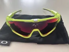 Oakley スポーツサングラス 蛍光グリーン