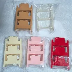 ミニチュア 3段ラック 5個セット