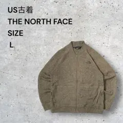 THE NORTH FACEフルジップ フリースジャケット Lサイズブラウン