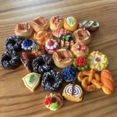 ミニチュア　スイーツ　パン　セット