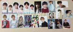 【永瀬廉】厚紙 21枚セット★デタカ付き‼️★