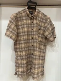 patagonia パタゴニア半袖シャツ M チェック柄 ＡＣシャツ