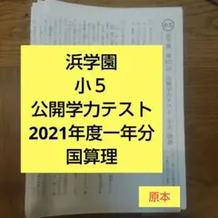 2026年最新】浜学園公開テスト小5の人気アイテム - メルカリ