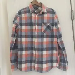 BEAMS チェック柄 長袖シャツ