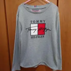 TOMMYHILFIGER　長袖Tシャツ　140cm　グレー　キッズ