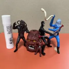 Ⓜ️仮面ライダー/258　ガシャポン4体　HGシリーズ