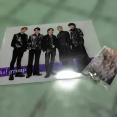 Aぇ!groupクリアポスター 비매품 groupフォンタブ 비매품
