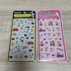 ぷくぷくシール　スヌーピー