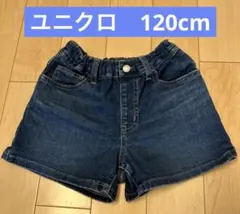 ユニクロ　デニムショートパンツ　120cm