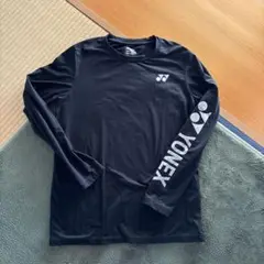 YONEX ヨネックス ロングスリーブ 長袖 T ブラック Mサイズ