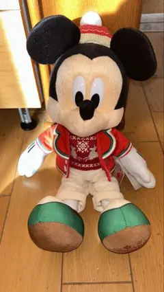 ミッキーマウス クリスマス ぬいぐるみ 2015限定