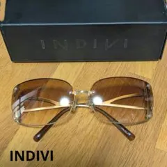 INDIVI サングラス ブラウンのサムネイル