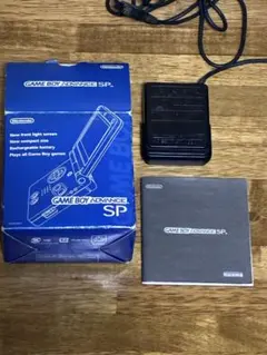 ゲームボーイアドバンスSP アズライトブルー【箱・説明書・充電器付き】動作確認済