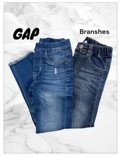 GAPとBranshes キッズデニム 2点セット