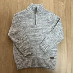 SUPPLY CO. グレー ハイネックセーター　120㎝
