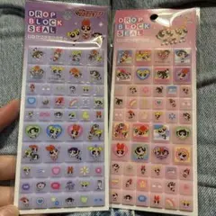 タイルシール パワーパフガールズ　2枚セット