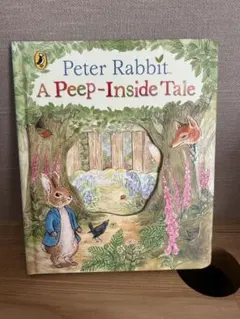 ピーターラビット: A Peep-Inside Tale中古美品　洋書