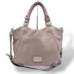 MARC BY MARC JACOBS レザー 2wayトートバッグ グレージュ